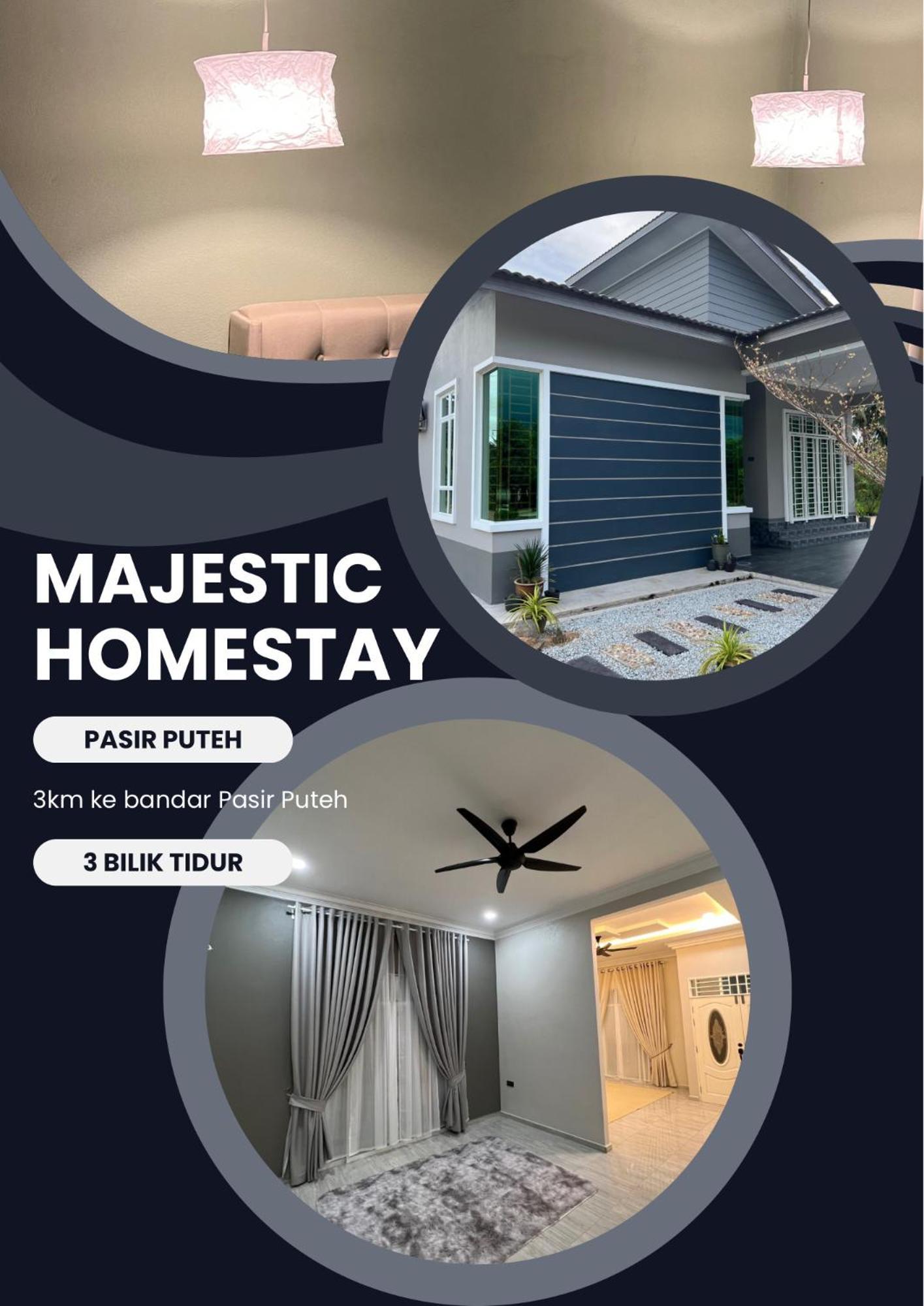 Majestic Homestay - Pasir Puteh Kültér fotó